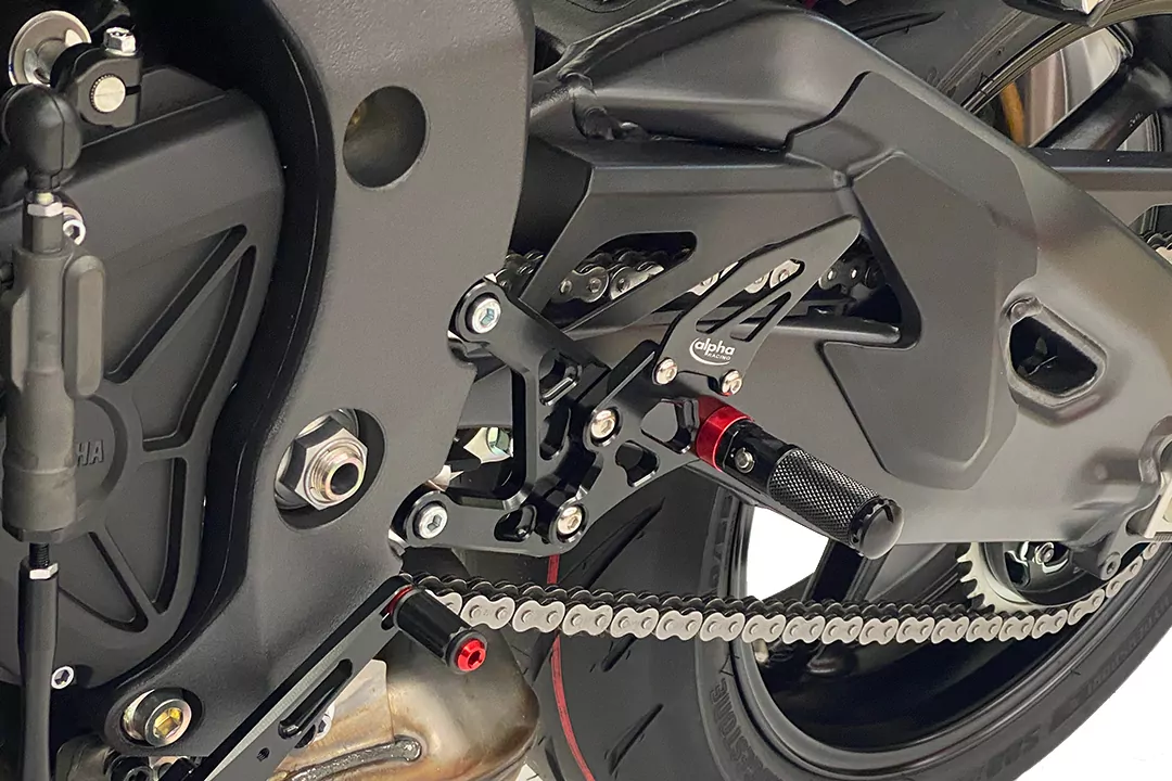 TRACK Fußrastenanlage schwarz Yamaha MT10 2016- ABE