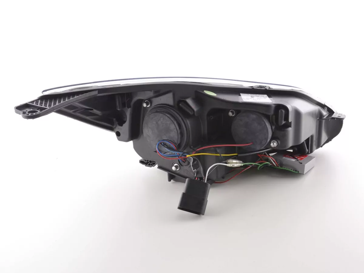 Scheinwerfer Set Daylight LED TFL-Optik Ford Focus 3 Bj. 2010- chrom