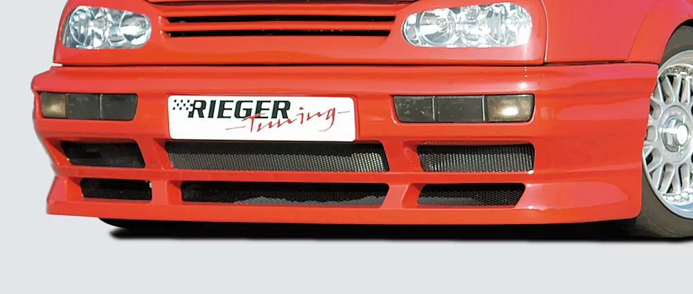 Rieger Spoilerstoßstange für VW Golf 3 - 5-tür.   carbon optik