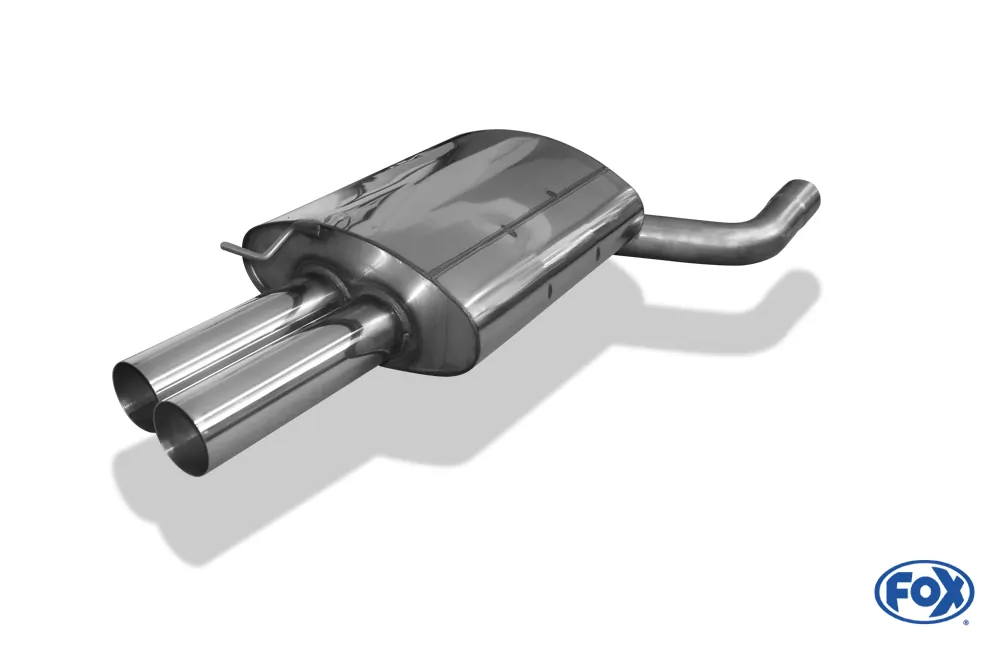 BMW E60/61 - 520i/ 523i/ 525i/ 530i  Endschalldämpfer - 2x76 Typ 10