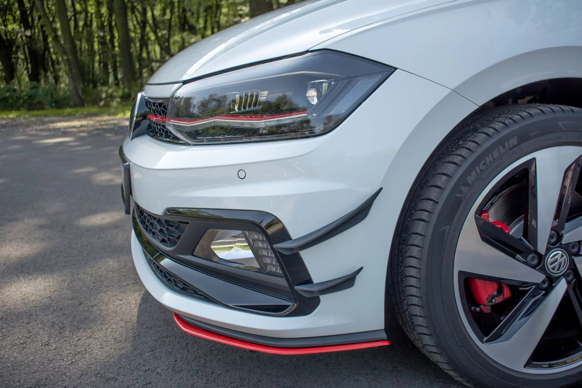 Stoßstangen Wings Vorne (Canards) Passend Für VW Polo GTI Mk 6