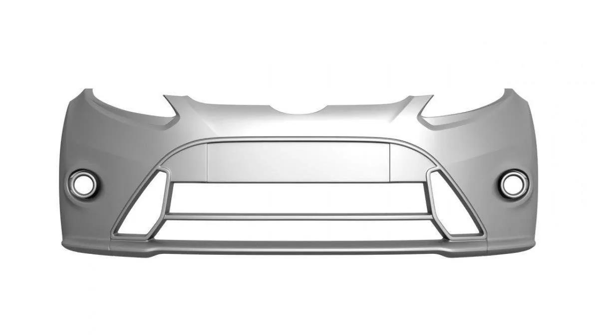 Front Stoßstange Passend Für FORD FIESTA MK7 (FOCUS RS LOOK)