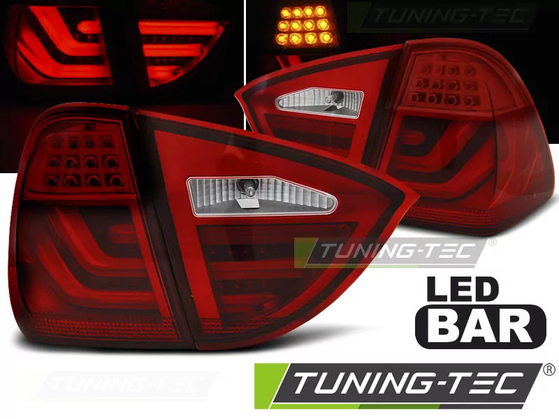 Led Bar Tail Lights Red Fits Bmw E91 05-08