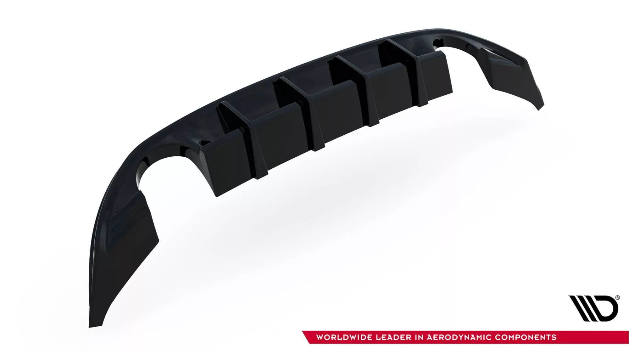 Diffusor Heck Ansatz Für Hyundai I30 N Hatchback Mk3 Facelift Schwarz Hochglanz