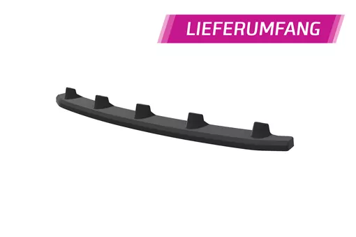 Cup-Spoilerlippe mit ABE für Audi e-tron GT CSL708 Schwarz Strukturiert