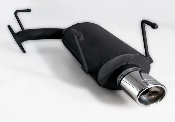 Ulter Sportauspuff für Toyota Corolla typ E10 1992-1997 - 1 Endrohr Oval 95×65