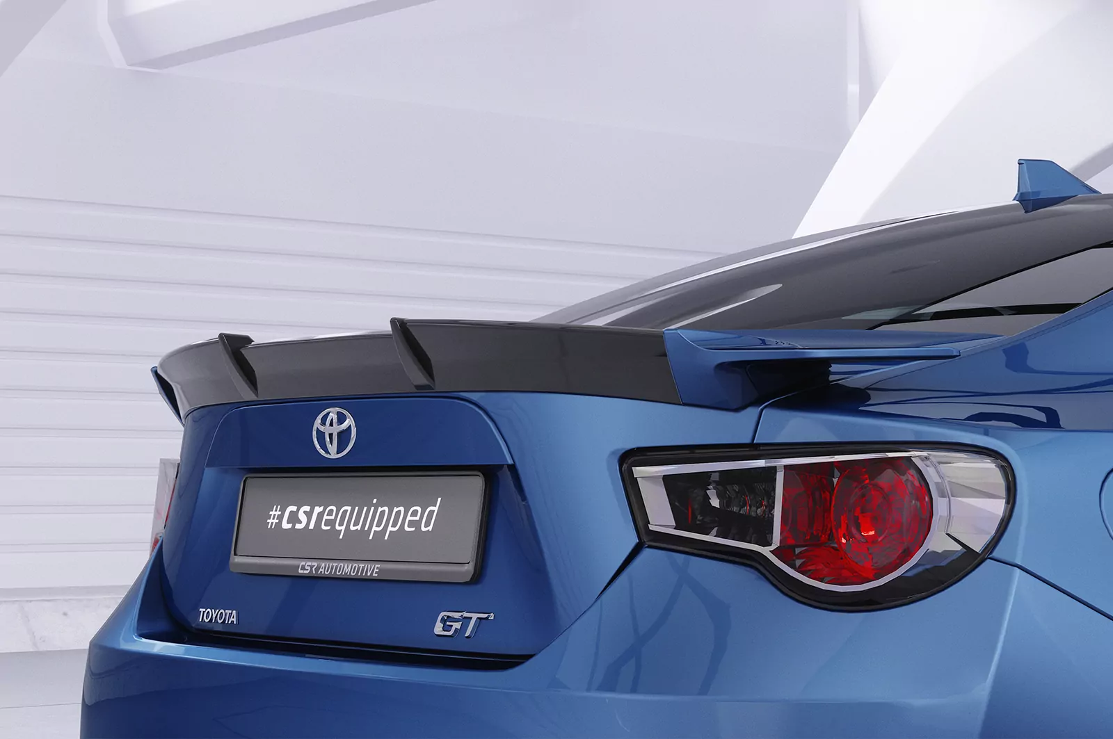 Heckflügel mit ABE für Toyota GT86 HF848 Schwarz Strukturiert