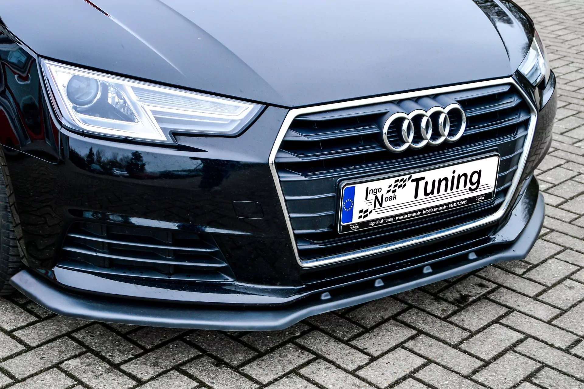 Cup Frontspoilerlippe für Audi A4 B9 ab Bj. 2015-