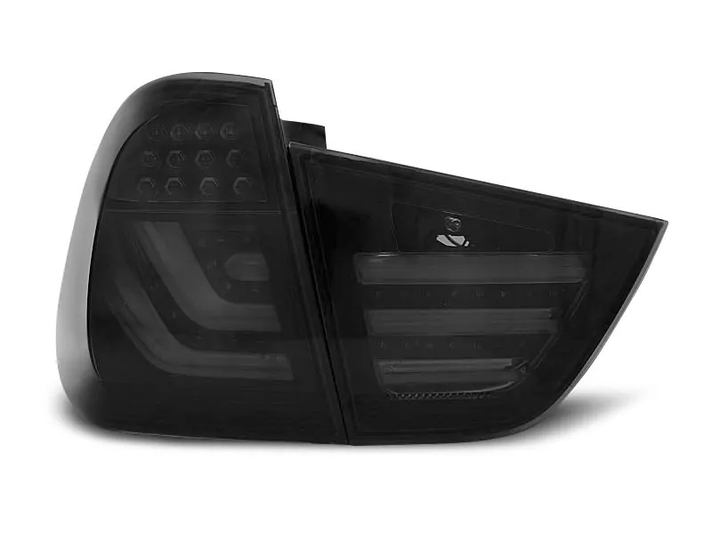 Led Bar Tail Lights Smoke Black Fits Bmw E91 09-11