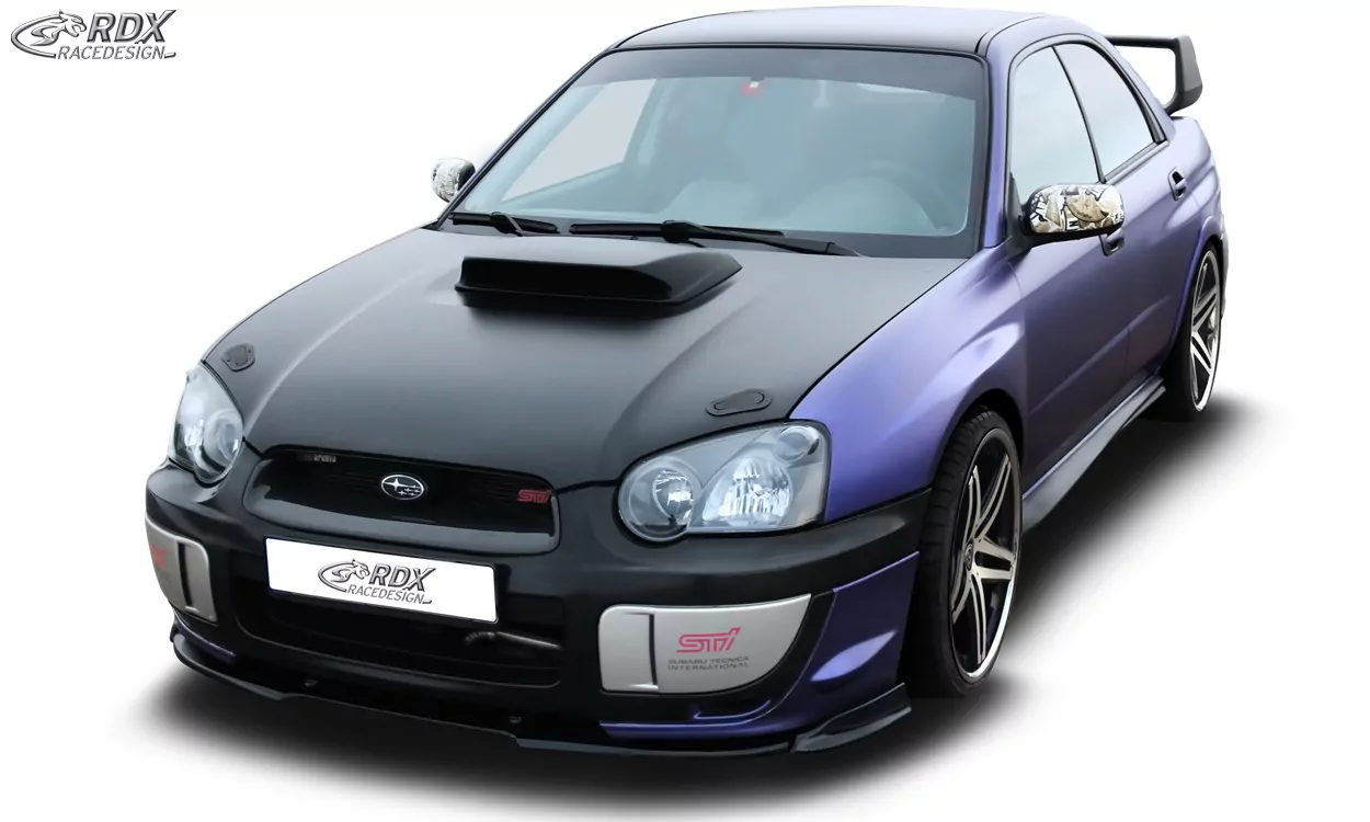 RDX Frontspoiler VARIO-X für SUBARU Impreza 3 (GD) WRX STI 2003-2005 Frontlippe Front Ansatz Vorne Spoilerlippe