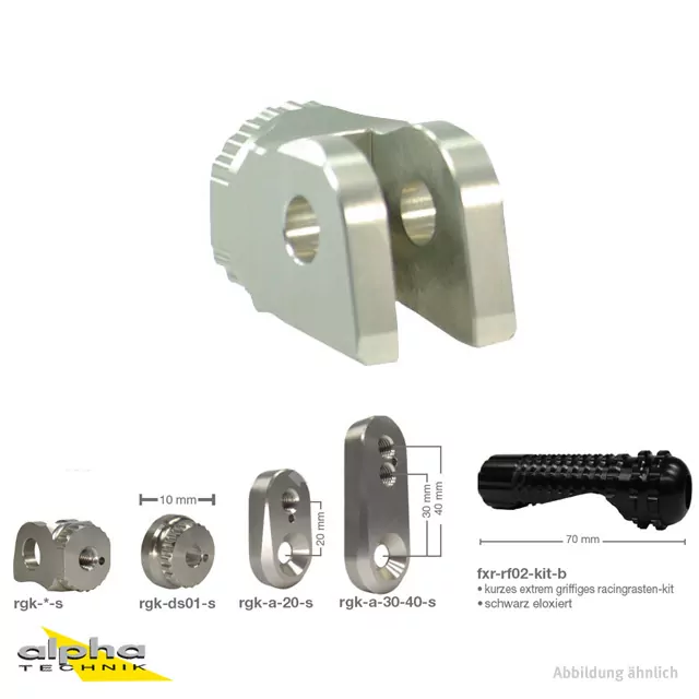 GILLES Rastengelenk-Satz RGK2 hinten