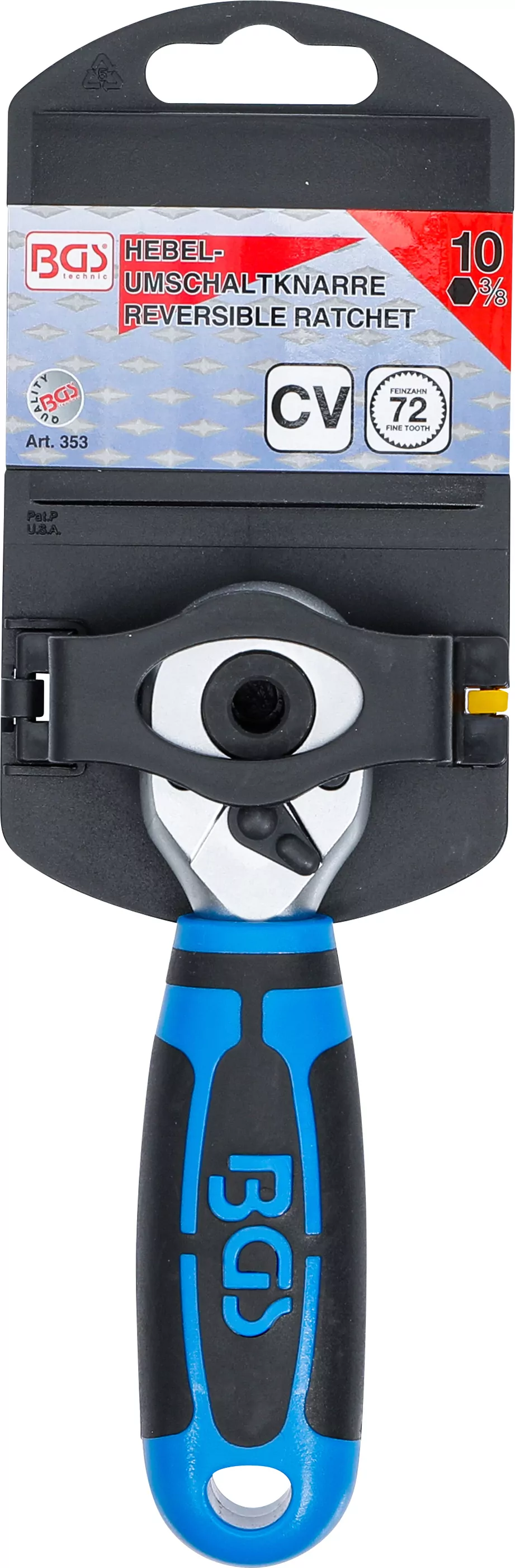 Bit-Knarre | Abtrieb Innensechskant 10 mm (3/8")