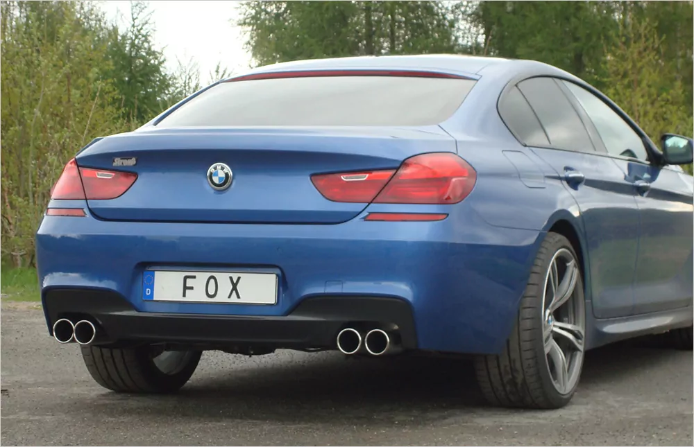 BMW F12/F13/F06 - 640i mit M-Paket  Endschalldämpfer rechts/links - 2x90 Typ 12 rechts/links