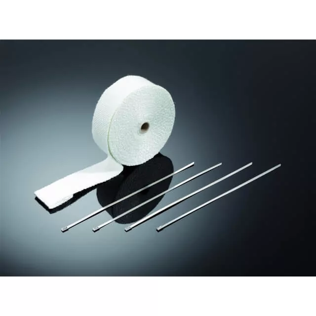 HIGHWAY HAWK Heat protection tape for manifold, 15m, white