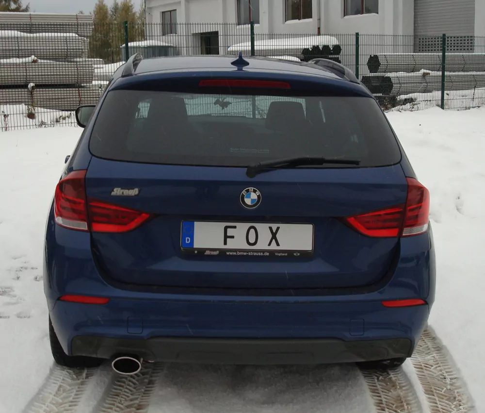 BMW X1 - X84 Diesel  Endschalldämpfer - 115x85 Typ 32