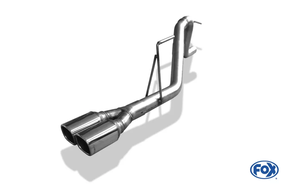 Dodge Nitro  Endrohrsystem einseitig rechts - 2x78x75 Typ 70