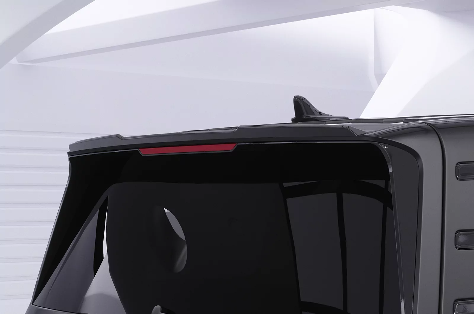 Heckflügel mit ABE für VW ID.Buzz HF160 Schwarz Strukturiert