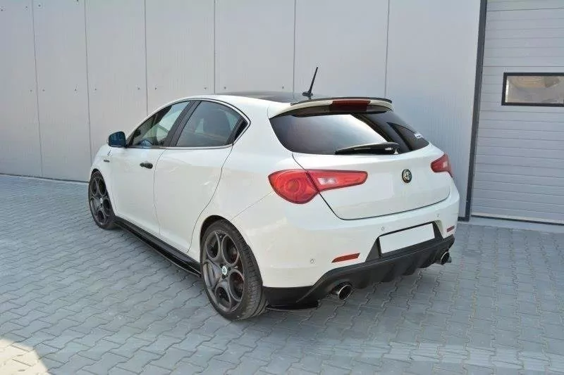 Spoiler CAP Passend Für Passend Für Alfa Romeo Giulietta Schwarz Hochglanz Schwarz Hochglanz