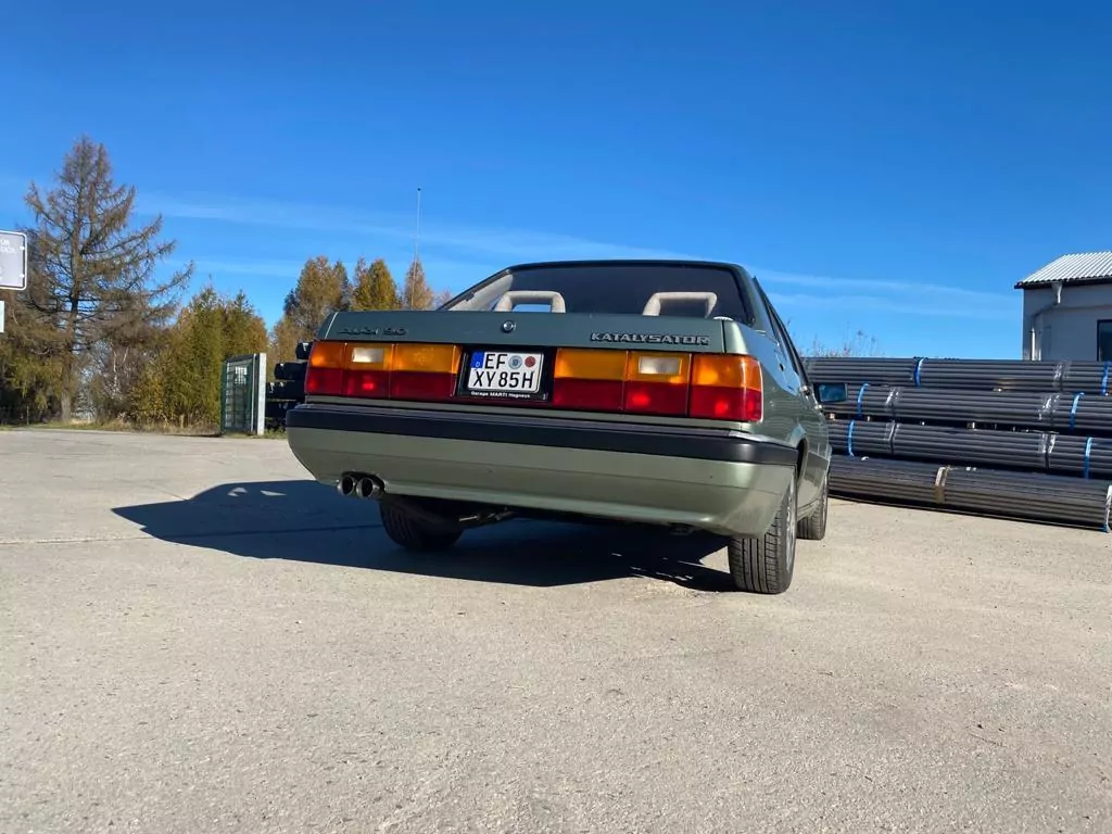 Audi 80/90 Typ 81  Endschalldämpfer - 2x63 Typ 10