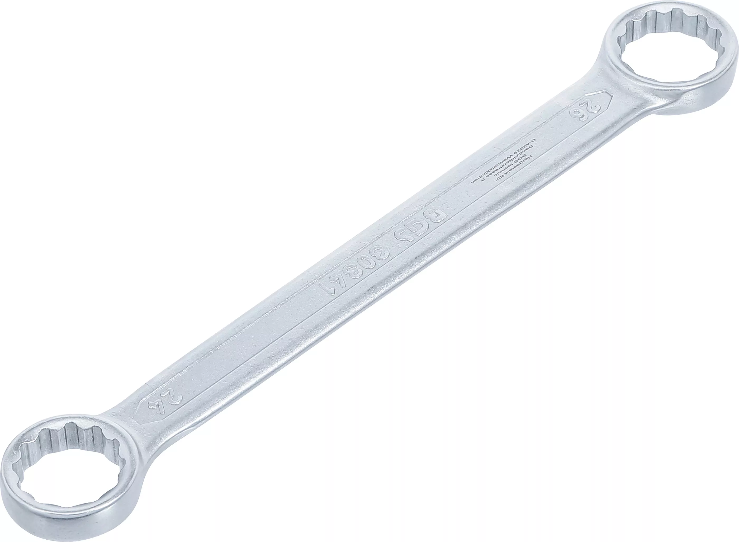 Doppel-Ringschlüssel | extra flach | SW 24 x 26 mm