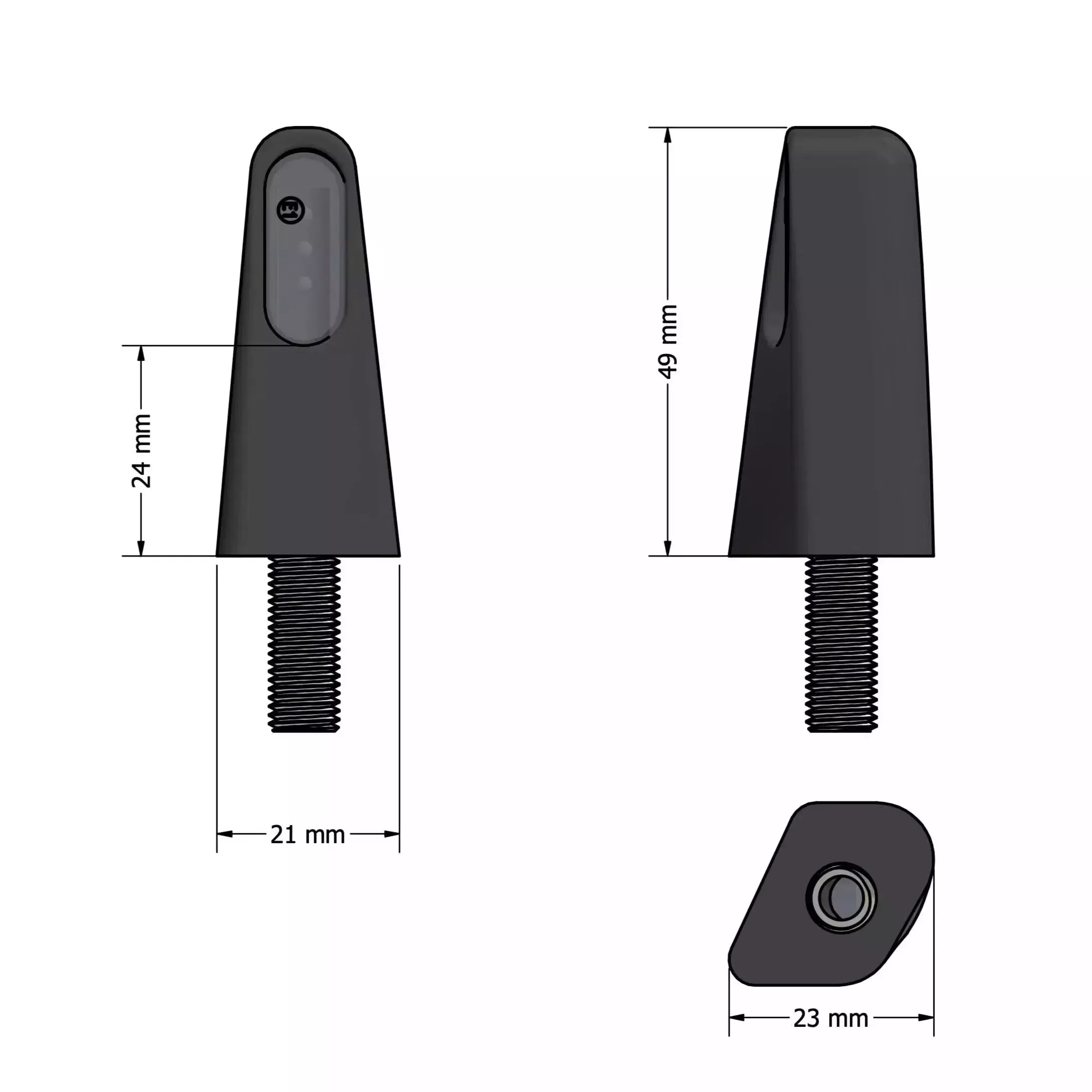 MOTOISM Blinker Type Three Evo – Universal