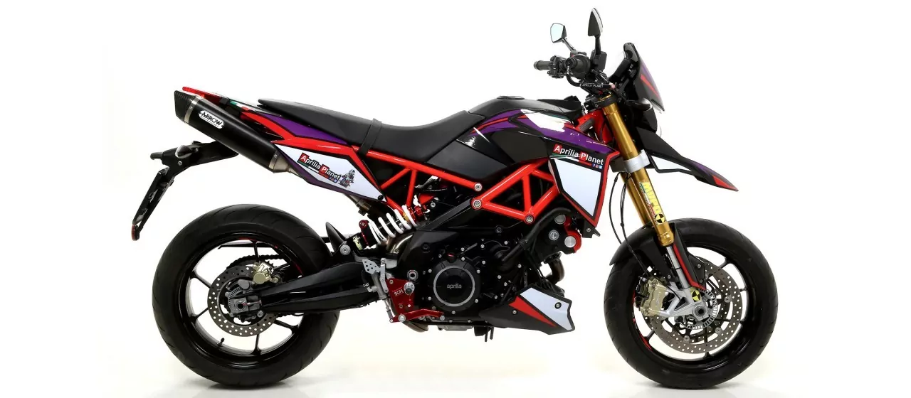 Arrow Thunder Aluminium Dark Aprilia Dorsoduro 900 17-19