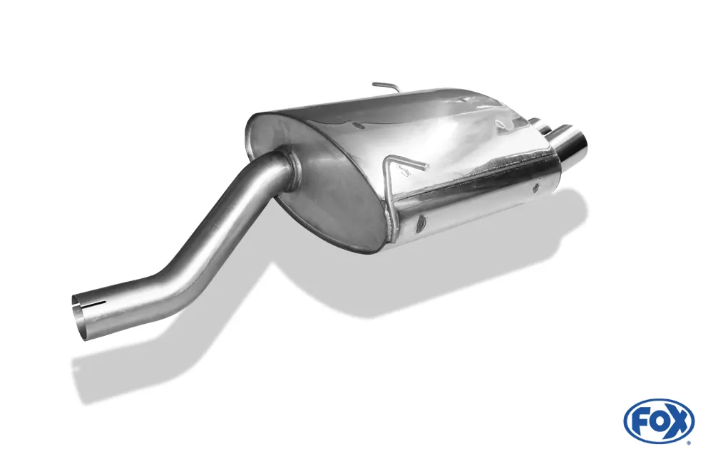 BMW Z3 Roadster & Coupe - E36  Endschalldämpfer - 2x76 Typ 10