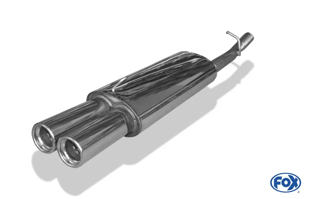 Opel Vectra A Stufenheck  Endschalldämpfer - 2x76 Typ 13