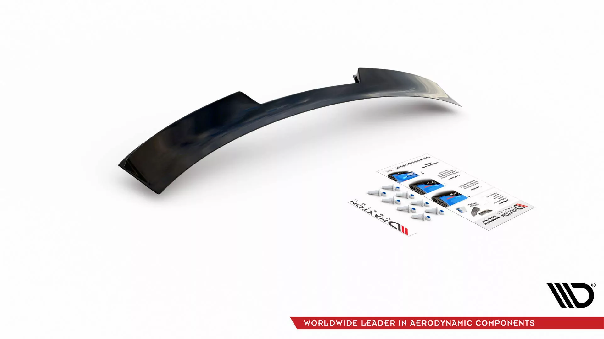 Heckscheiben Spoiler Für BMW M2 F87 Schwarz Hochglanz