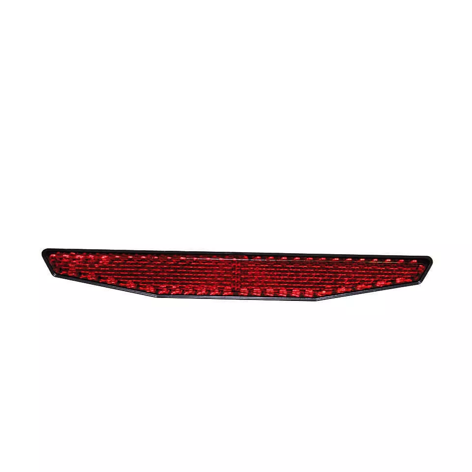 HIGHSIDER smart Rückstrahler Rot Mit Halter (1Stck)