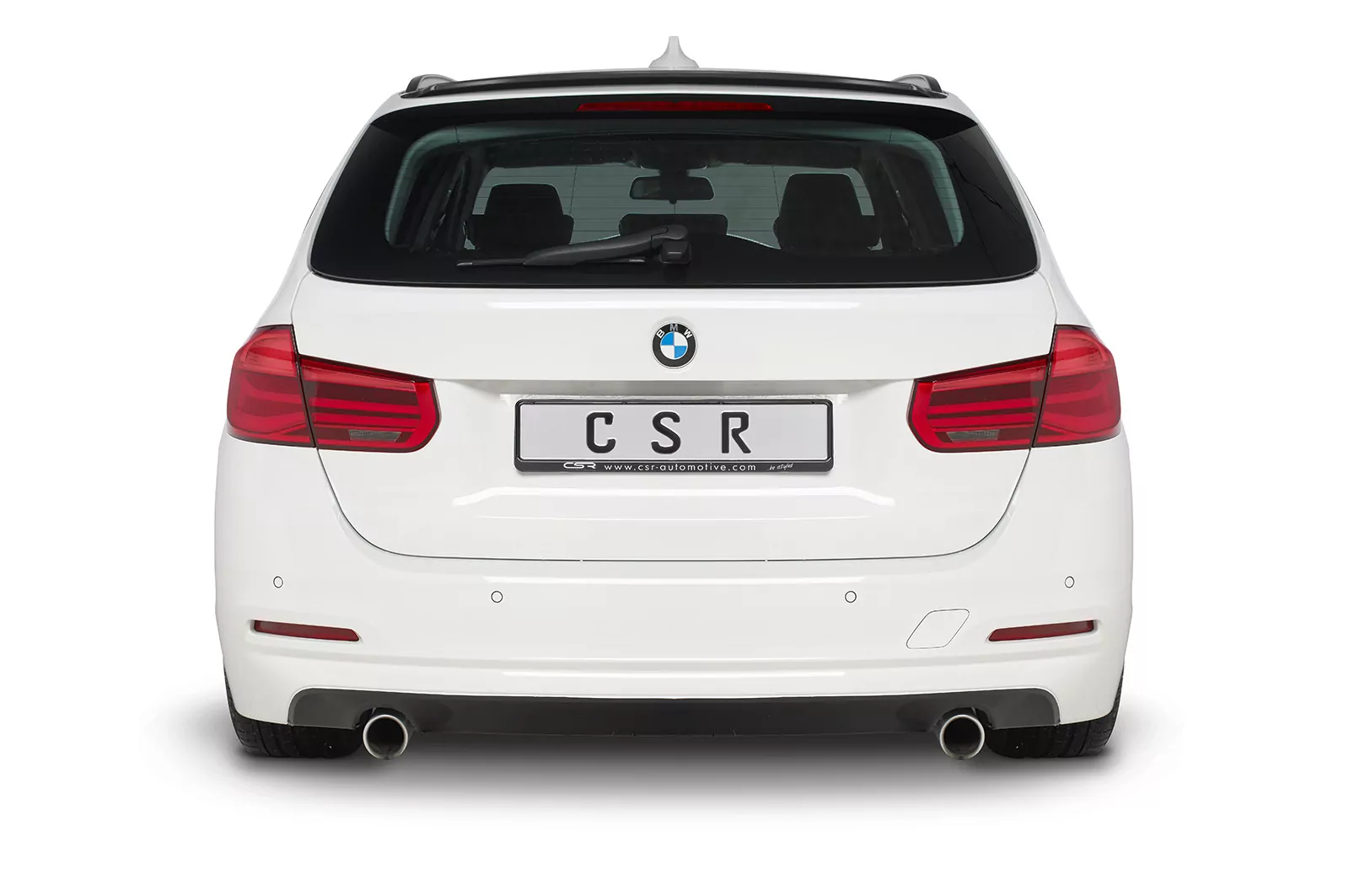 Heckflügel mit ABE für BMW 3er F31 Touring HF751-M Carbon Look (matt)