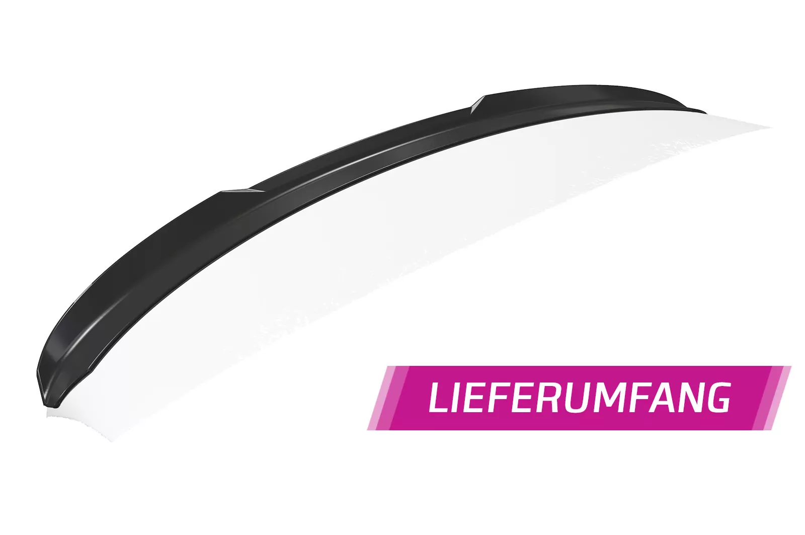 Heckflügel mit ABE für Skoda Octavia III (Typ 5E) Combi HF747-M Carbon Look (matt)