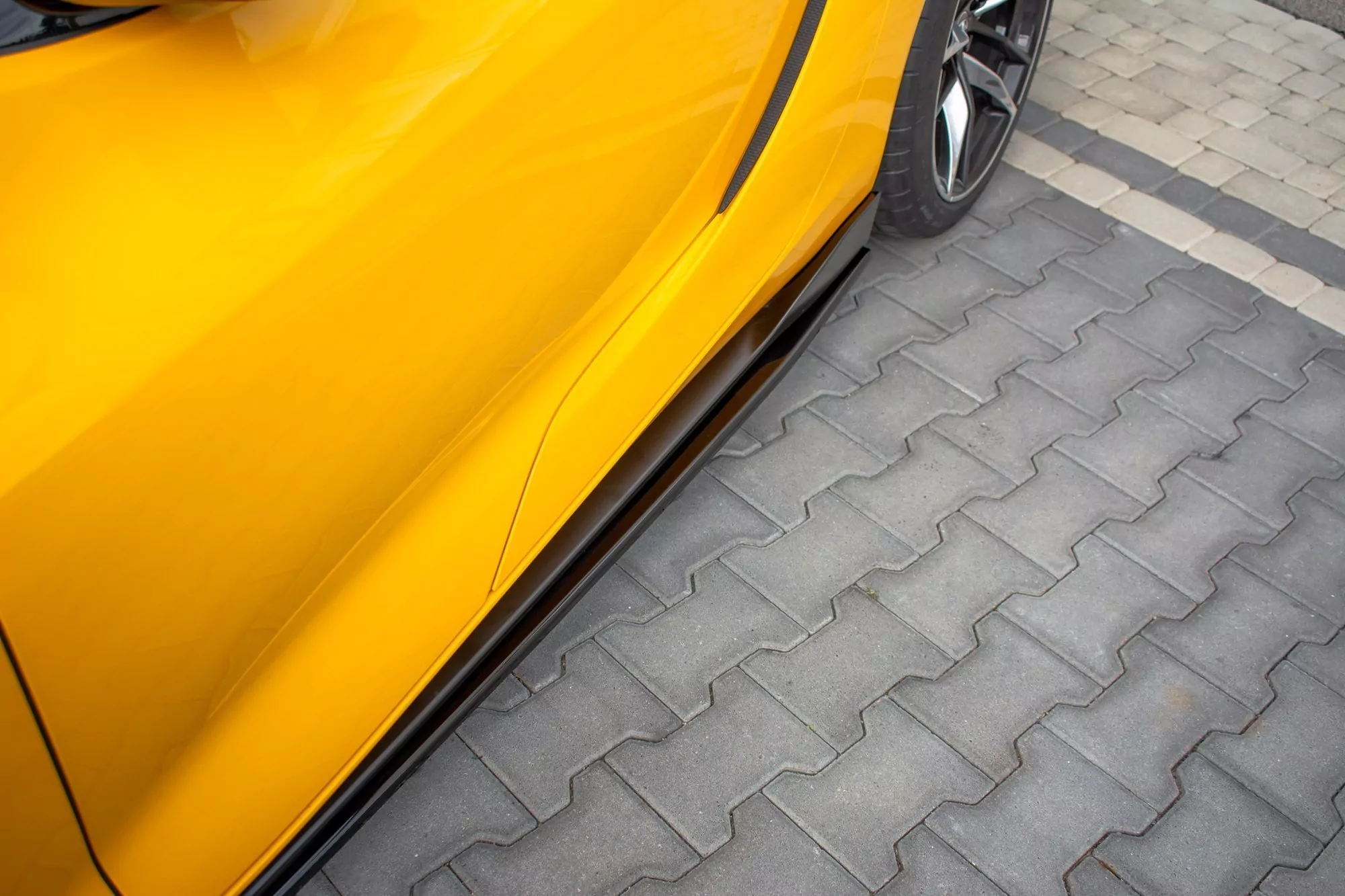 Seitenschweller Ansatz Passend Für Passend Für Diffusor V.1 Toyota Supra Mk5 Schwarz Hochglanz Schwarz Hochglanz