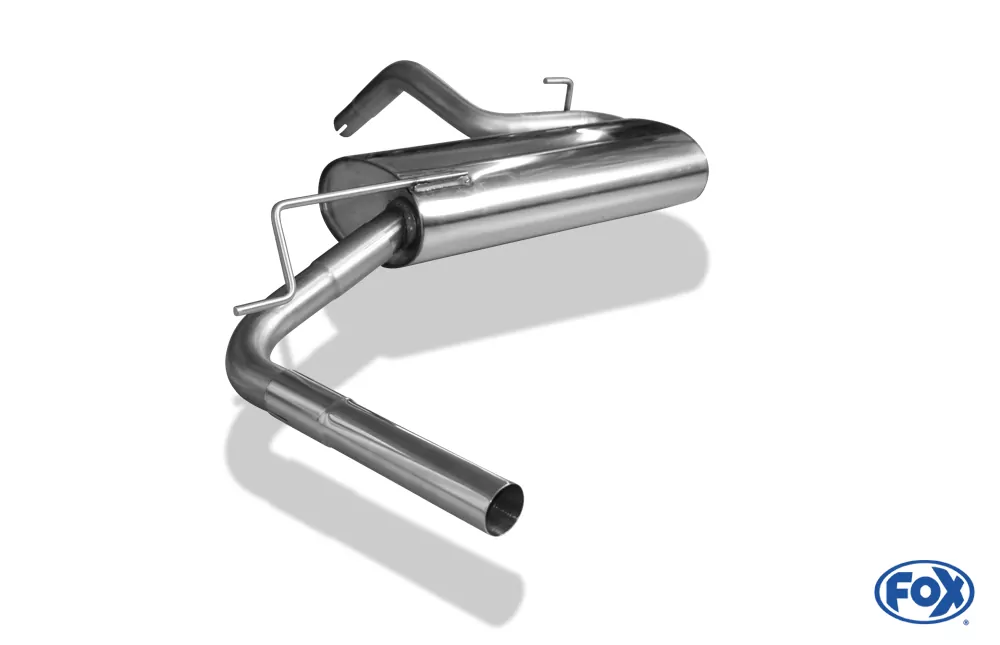 Lada Niva 4x4  Endschalldämpfer quer Ausgang links - 1x45 Typ 10 links