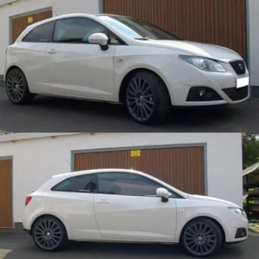 K.A.W. Tieferlegungsfedern für Seat Ibiza 4 (6J) ab 07/2008
