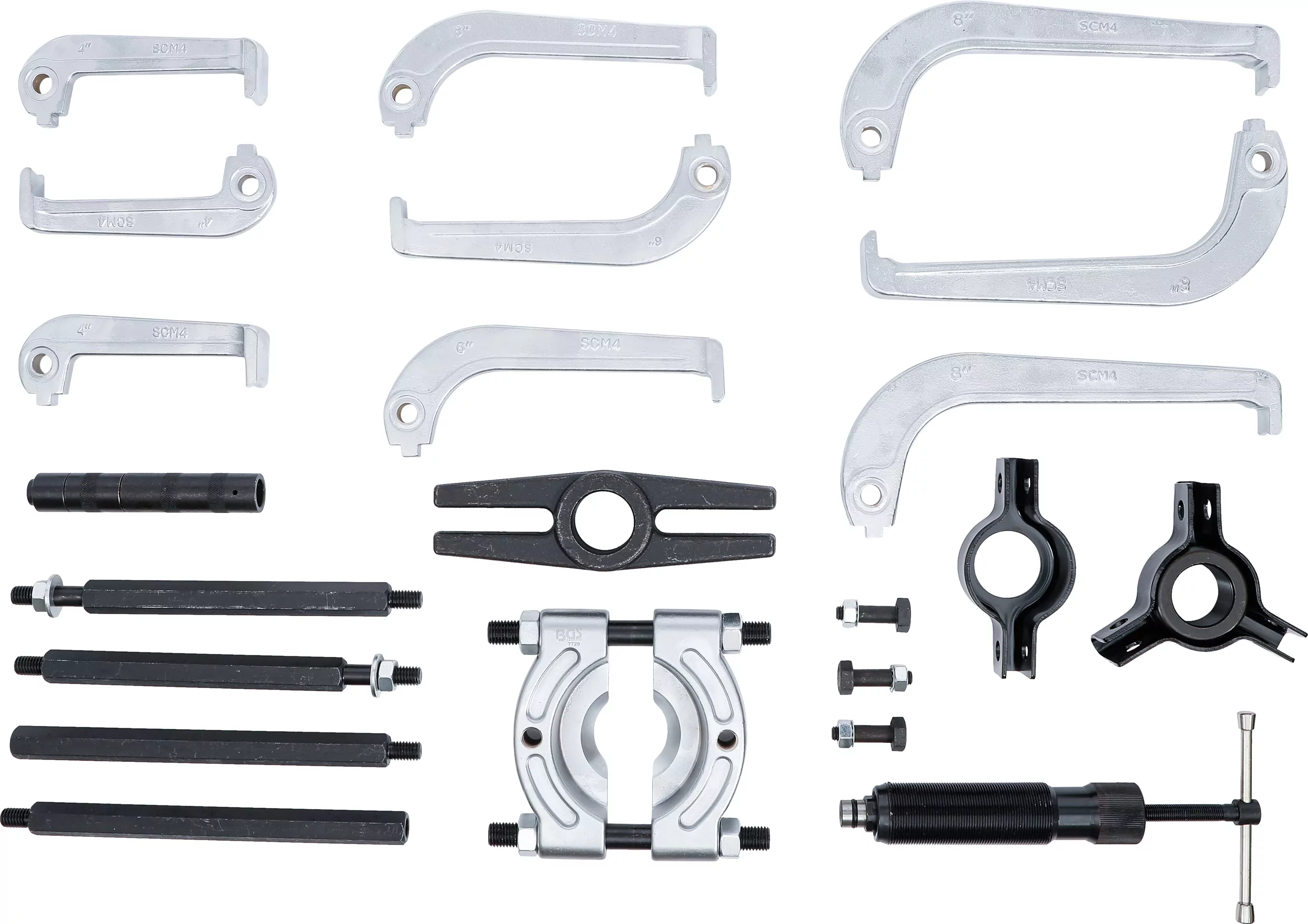 Hydraulischer Abzieher-Satz | 10 t | 25-tlg.