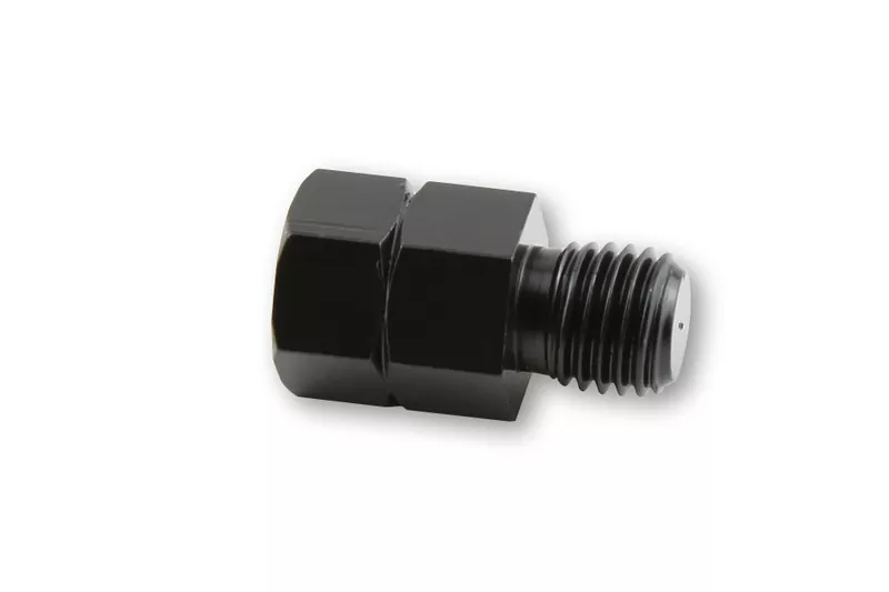 SHIN YO Spiegeladapter Loch M10 re. auf Bolzen M10 li. schwarz