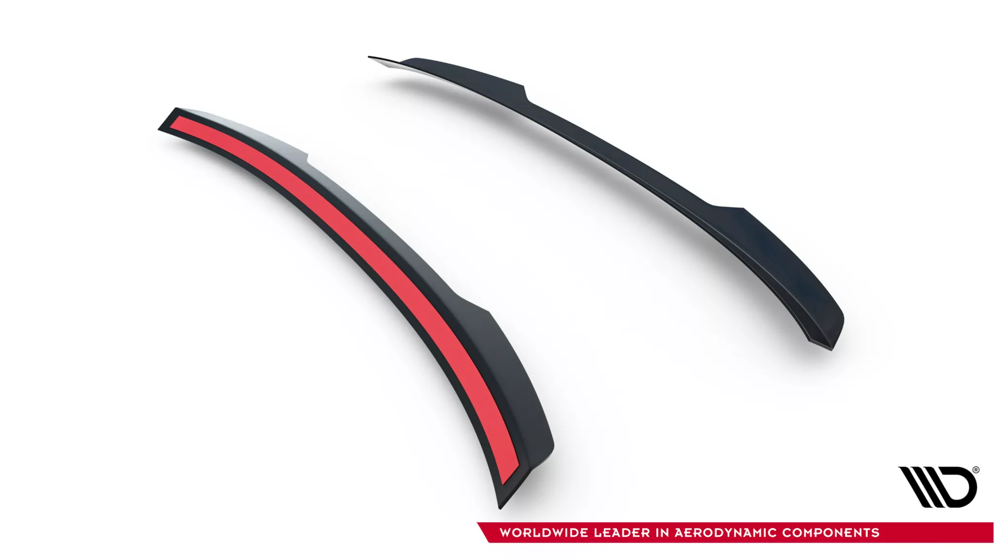 Spoiler CAP Für Mercedes-AMG GLC 43 SUV X253 Facelift Schwarz Hochglanz