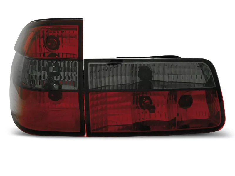 Tail Lights Red Smoke Fits Bmw E39 09.95-08.00 Touring