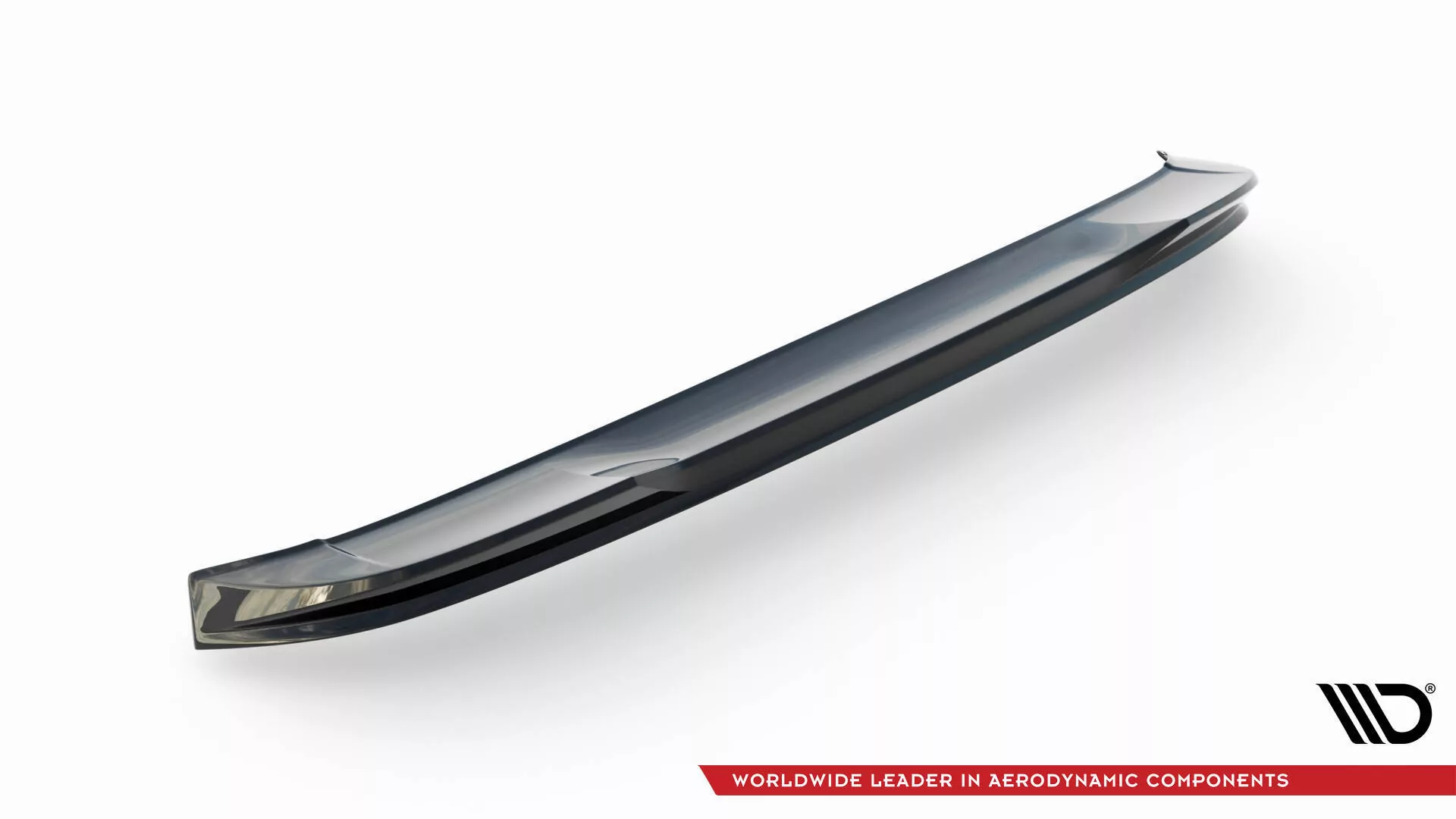 Spoiler CAP Für 3D Volkswagen Golf GTI / GTE / GTD / R-Line / R Mk8 Schwarz Hochglanz