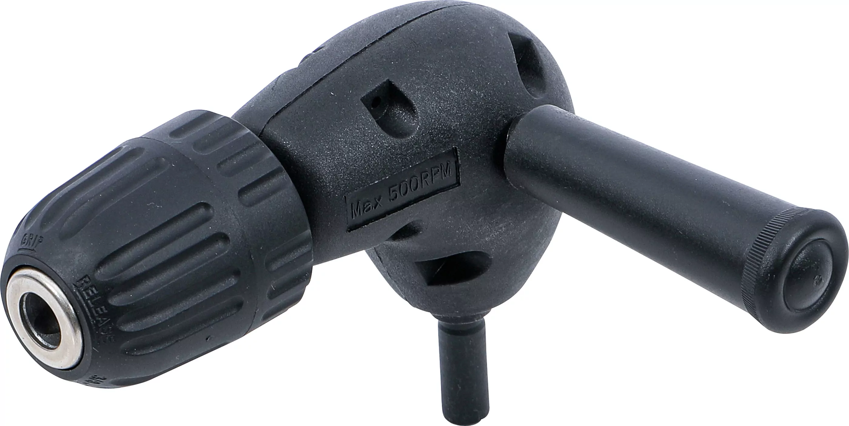 Winkelbohrvorsatz mit Schnellspann-Bohrfutter | für Ø 0,8 - 10 mm