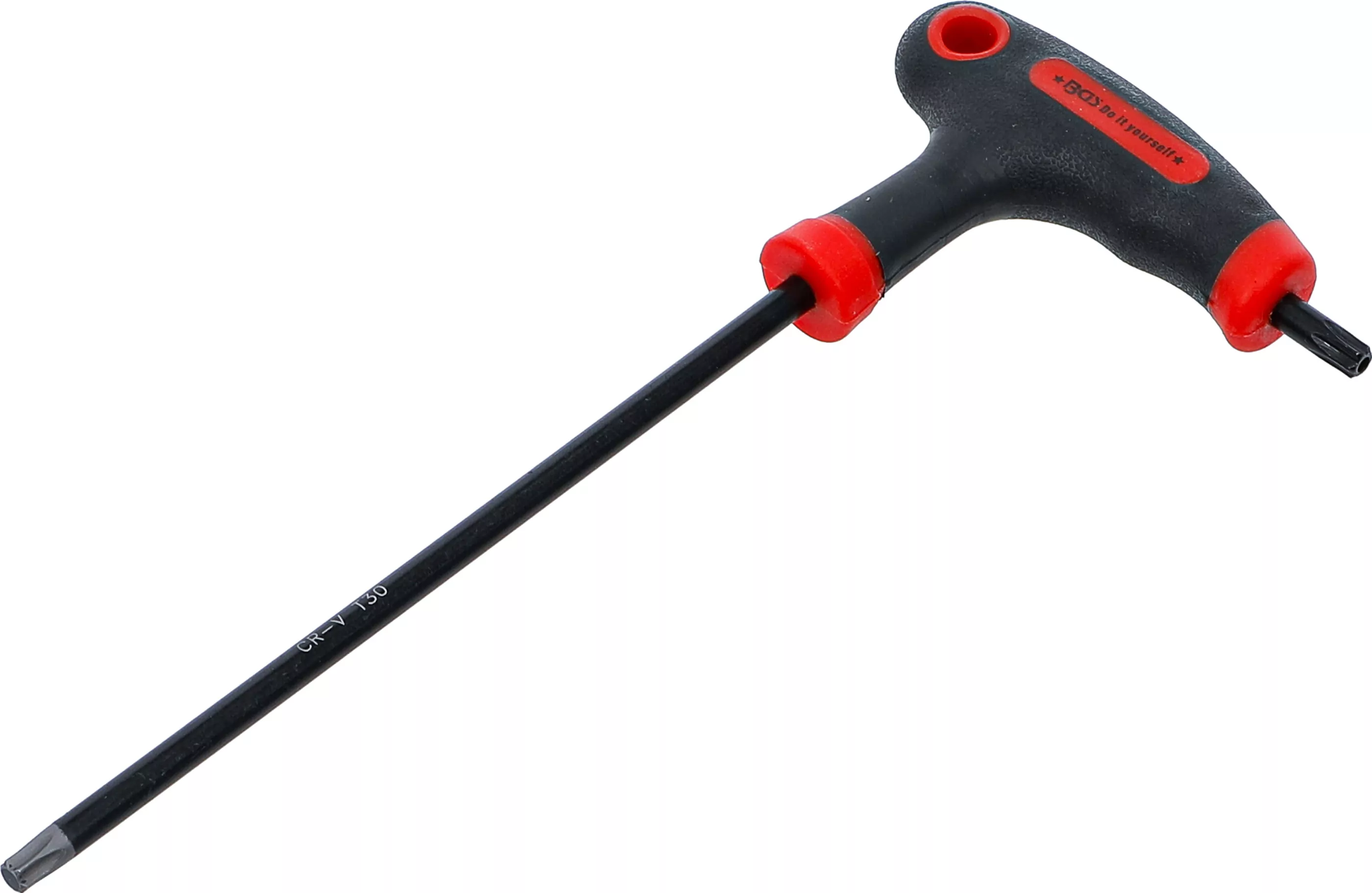 Schraubendreher mit T-Griff und seitlicher Klinge | T-Profil (für Torx) mit/ohne Bohrung T30