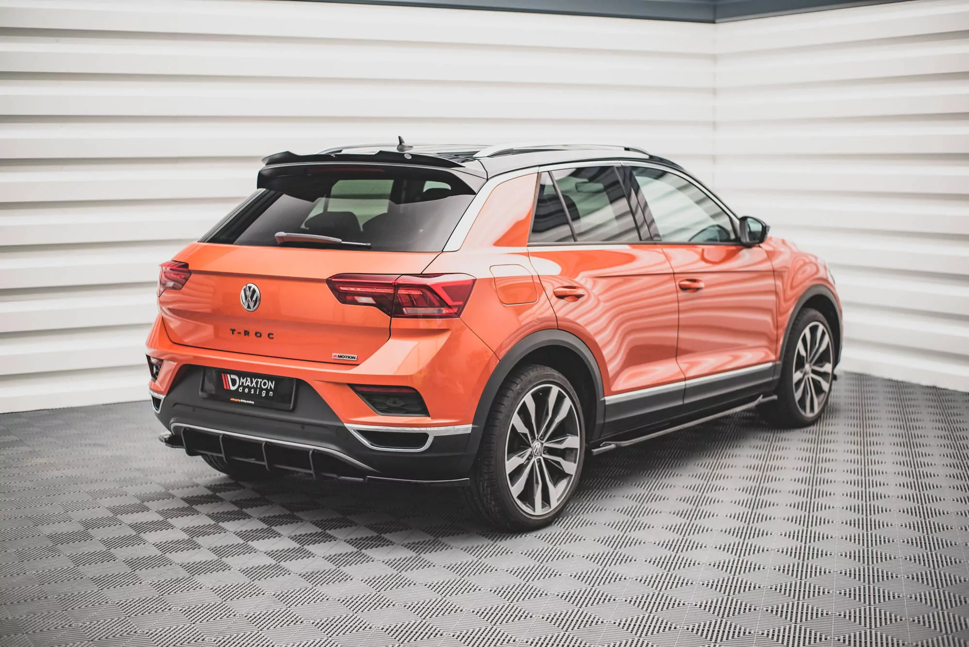 Street Pro Heckschürze Für Volkswagen T-Roc Mk1