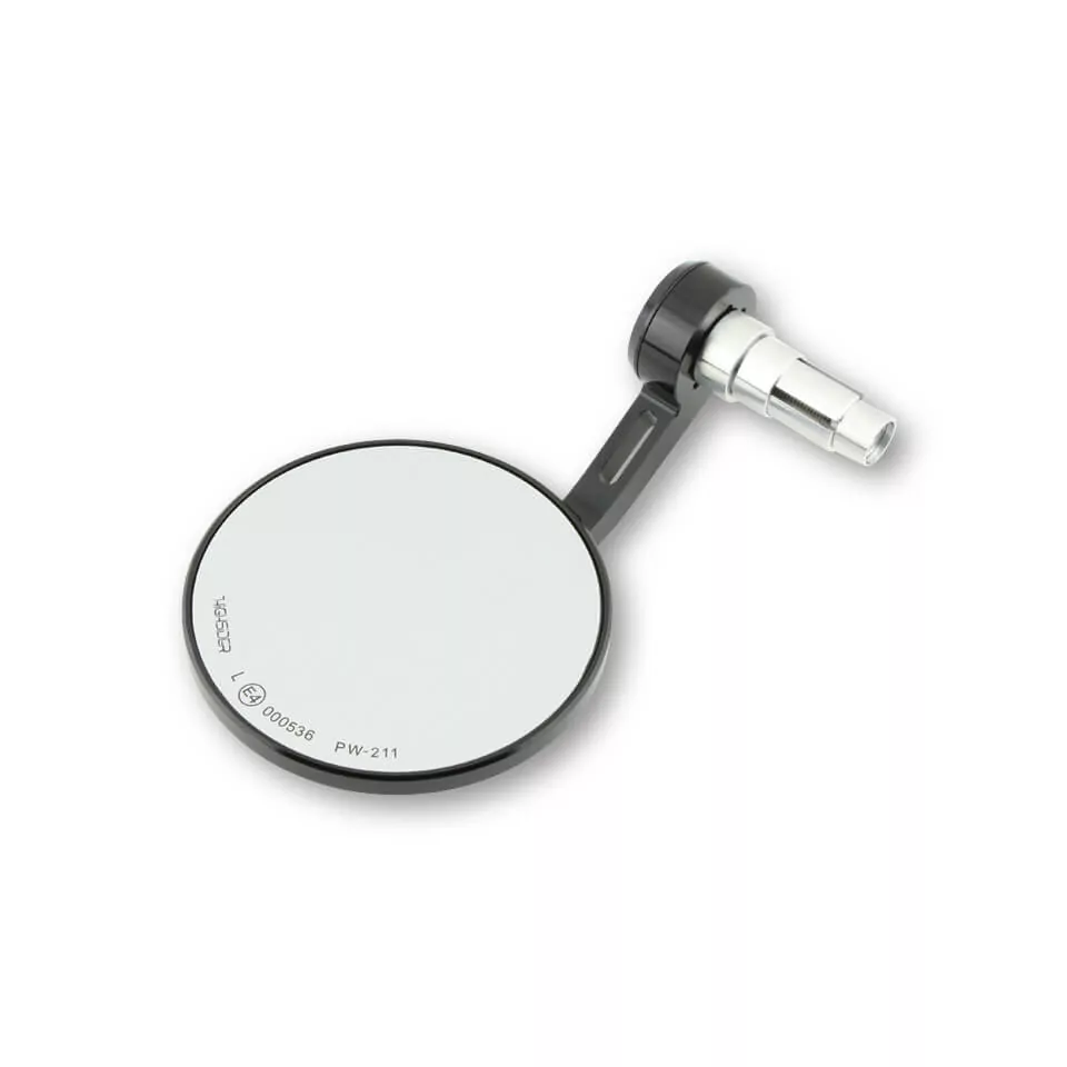 HIGHSIDER pro Conero-EVO, Lenkerendenspiegel, Schwarz (1 Stk.)