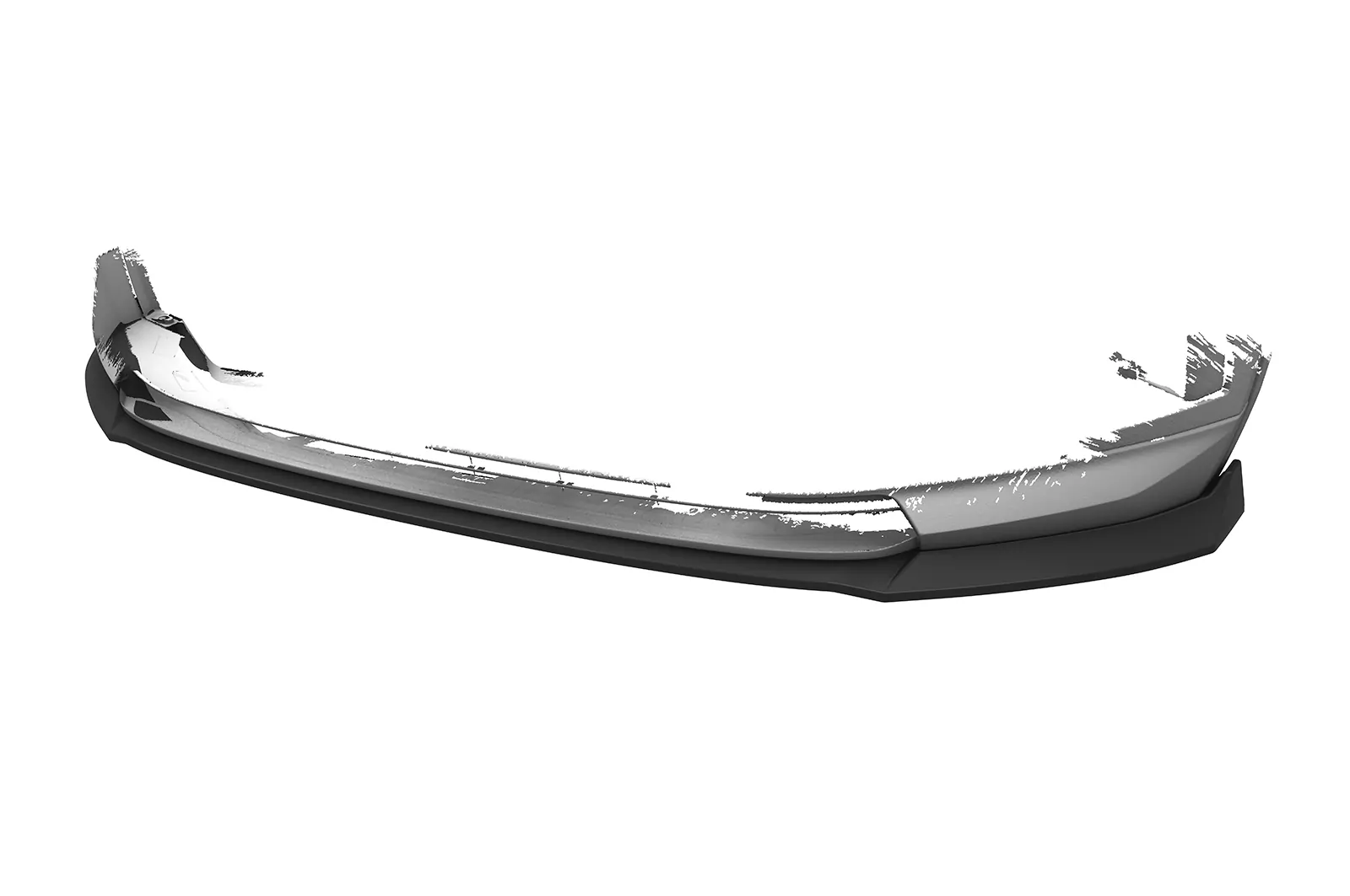 Cup-Spoilerlippe mit ABE für Skoda Kodiaq CSL759 Schwarz Strukturiert