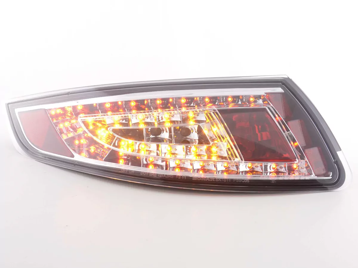 LED Rückleuchten Set Porsche 911 Typ 997 Bj. 05-09 chrom