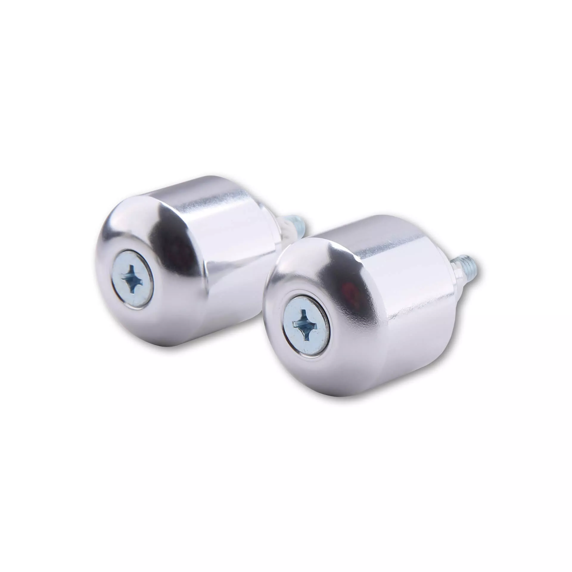 HIGHSIDER smart Bar End Weights For Original Honda Handlebars, Chrome-plated