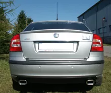 Skoda Octavia Typ 1Z  Endschalldämpfer rechts/links - 135x80 Typ 53 rechts/links