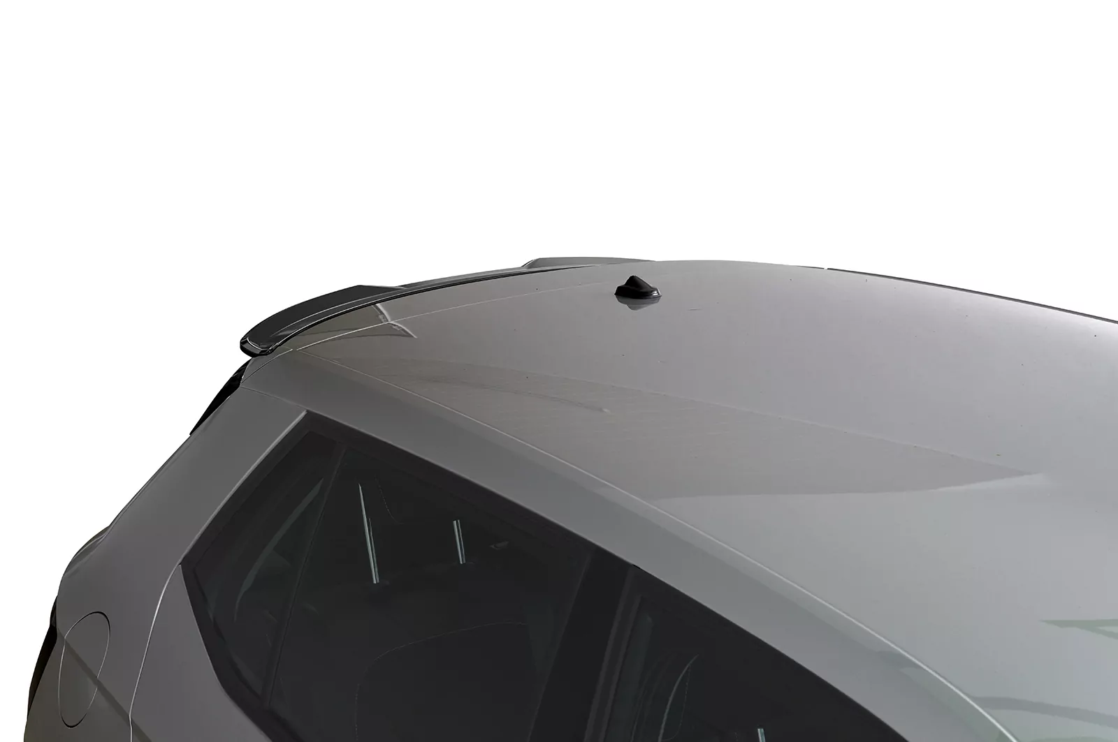 Heckflügel mit ABE für Skoda Fabia 3 HF884 Schwarz Strukturiert