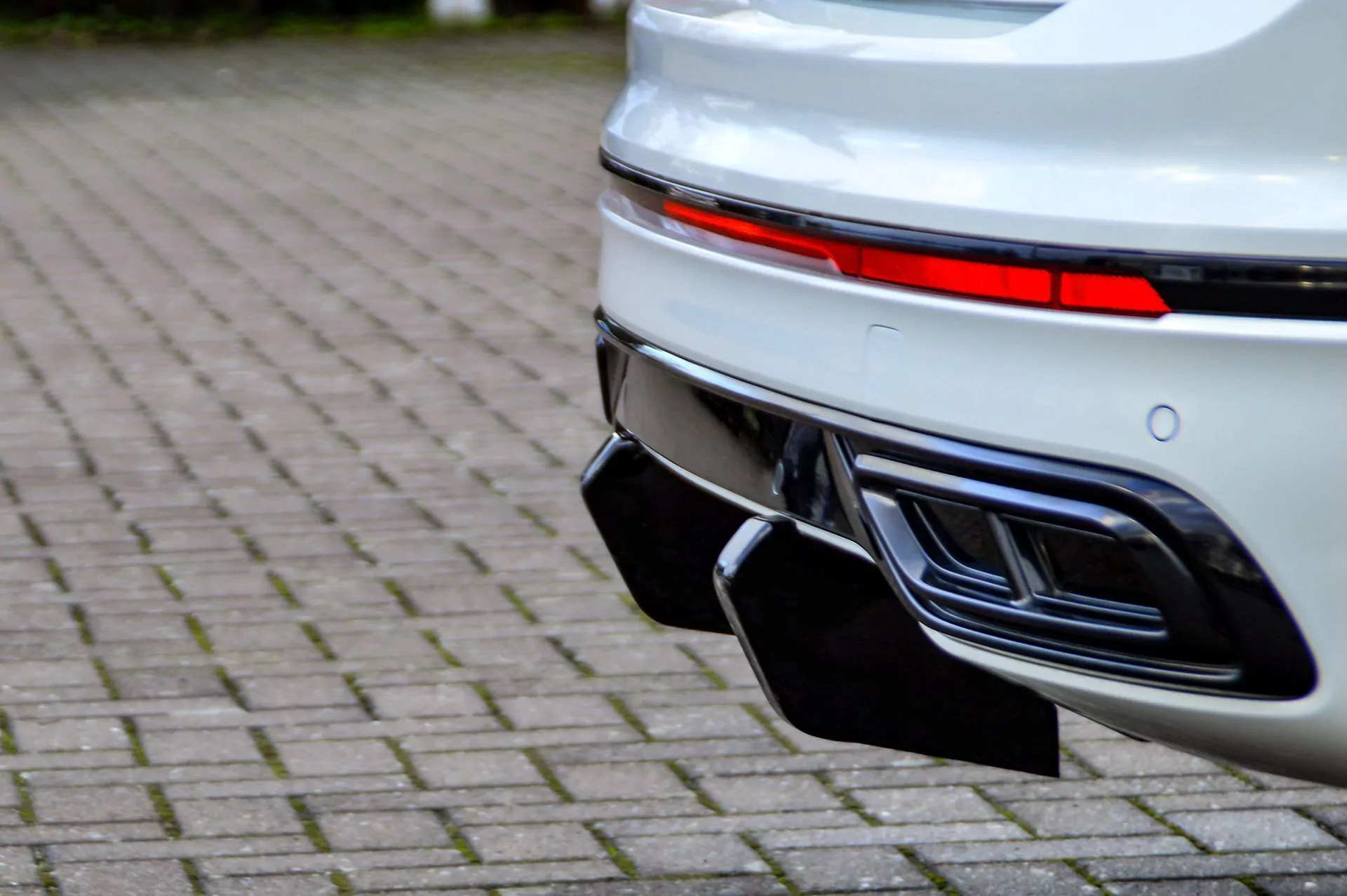 Heckansatz Aufsätze 2.tlg für VW Tiguan 2 AD1 Facelift R-Line